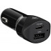 Automobile memory 2E Dual USB Car Charger USB 2.4A 30W Black