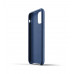 MUJJO cover for iPhone 11 Pro Full Leather, Monaco Blue