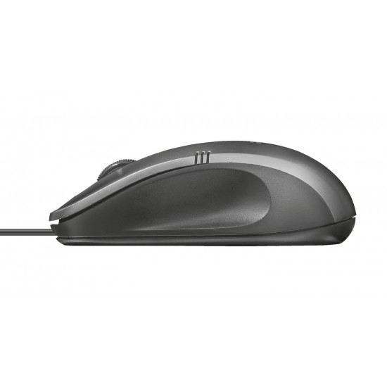 Мышь IVERO COMPACT MOUSE BLACK (20404_TRUST)