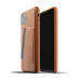 Cover leather MUJJO for iPhone 11 Pro Max Full Leather Wallet Tan