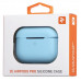 Cover 2E for AirPods Pro Pure Color Silicone Apple (2.5mm) Blue