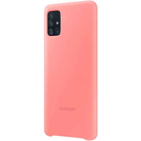 Чехол Samsung для Galaxy A51 (A515F) Silicone Cover Pink