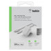 Network Power Delivery Port USB-C Lightning Belkin Home Charger (18W) charger of 1.2 m white