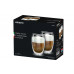 A set of cups Ardesto with double walls for latte, 450 ml, 2 pieces of AR2645G