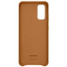 Чехол Samsung Leather Cover для Galaxy S20 (G980) Brown