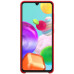 Cover of Samsung for Galaxy A41 Silicone Cover Red