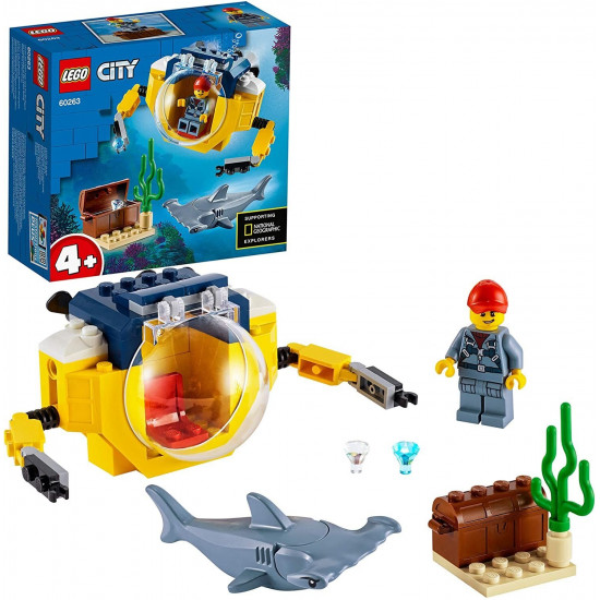 Конструктор LEGO City Океан: міні-субмарина (60263)