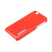 Cover of Apple for iPhone 5C Ethereal shell serie Red