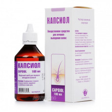 Kapsiol solution from a hair loss, 100 ml