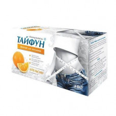 Typhoon phytotea for weight loss with taste of orange in bags on 2 g, 30 pieces.