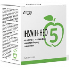 Инулин-НЕО 5 диетическая добавка со вкусом яблока в пакетиках по 6 г, 20 шт.