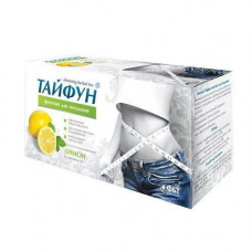 Typhoon phytotea for weight loss with taste of a lemon in bags on 2 g, 30 pieces.