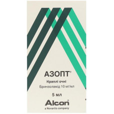 Azopt drops eye 1%, 5 ml