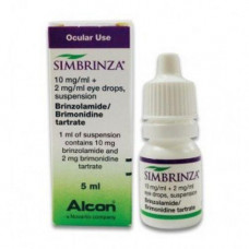 Simbrinza of a drop for eyes, 5 ml