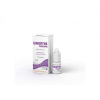 Bimoptik Romfarm of a drop eye on 0.3 mg/ml, 3 ml