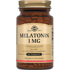 Solgar Melatonin of a tablet on 1 mg, 60 pieces.