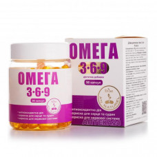 Omega-3-6-9 in capsules, 90 pieces - Enjee