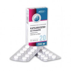 Karbamazepin-Astrafarm of a tablet on 200 mg, 20 pieces.