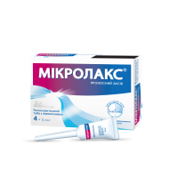 Mikrolaks solution rectal in tubas in constipations, on 5 ml 4 pieces.