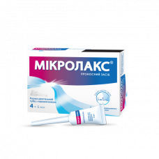 Mikrolaks solution rectal in tubas in constipations, on 5 ml 4 pieces.