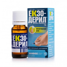 Ekzoderil solution skin 1%, 10 ml