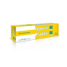 Proktis-M Plus rectal ointment of 30 g