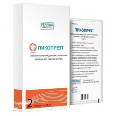 Pikoprep powder for oral solution in a sachet, 2 pieces.