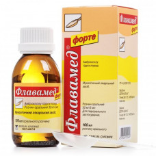 Flavamed forte solution peroral for cough of 30 mg / 5 ml 100 ml