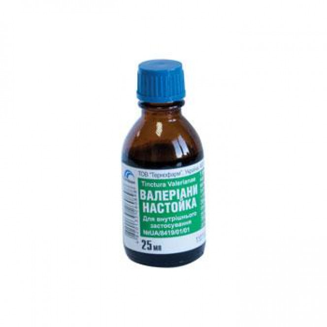 Valerian of 25 ml tincture