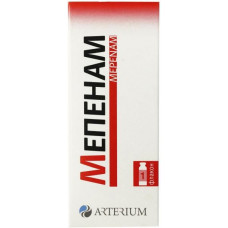 Mepenam powder for solution for injections on 1.0 g, 1 piece.