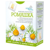 Camomile in the filter software packages of 1.5 g, 20 pieces.