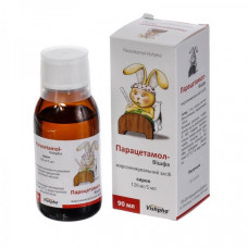 Paratsetamol-Vishfa syrup on 120 mg / 5мл, 90 ml