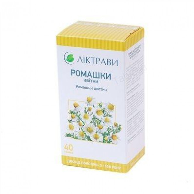 Camomiles flowers, 40 g - Lektrava