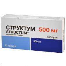 Struktum of the capsule on 500 mg, 60 pieces.