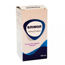 Blimol solution for infusions on 100 ml in a bottle, 10 mg/ml, 1 piece.