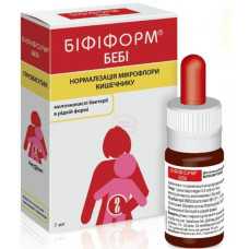 Bifiform Bebi of a drop for restoration and normalization of intestinal microflora, 7 ml