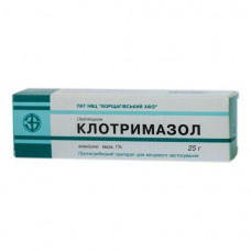 Clotrimazolum ointment, 25 g