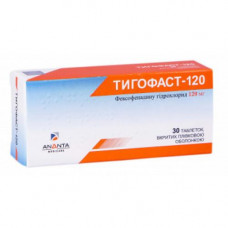 Tigofast tablets on 120 mg, 30 pieces - Ananta