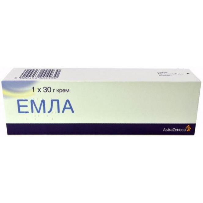 Emla cream for local anesthesia, 30 g