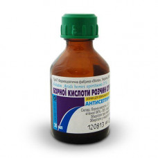 Boric acid solution of 3%, 20 ml - PrAT FF V_ola