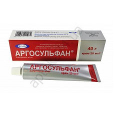 Argosulfan cream of 2%, 40 g