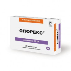 Olfrex tablets on 10 mg, 28 pieces.