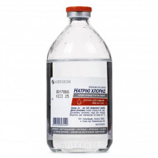 Sodium chloride solution for infusions on 0.9%, 400 ml