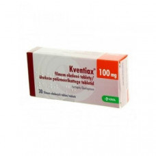 Kventiaks tablets on 100 mg, 30 pieces.