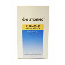 Fortrans powder at bags, 4 pieces.