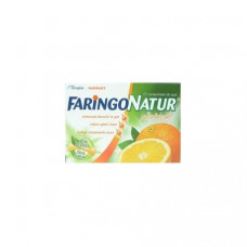 FaringoNatur lollipops with taste of orange on 2.5 g, 24 pieces.