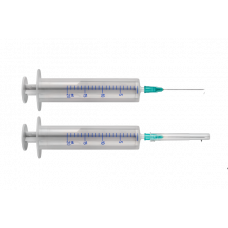 Шприц Arterium одноразовый стерильный двухкомпонентный с 2 иглами 20 мл