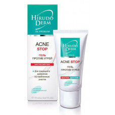 Hirudo Derm Acne Stop гель против угрей, 19 мл