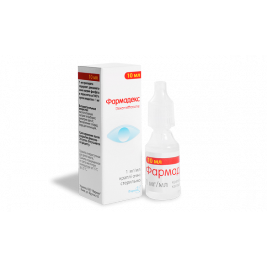 Pharmadex drops of 0.1%, 10 ml