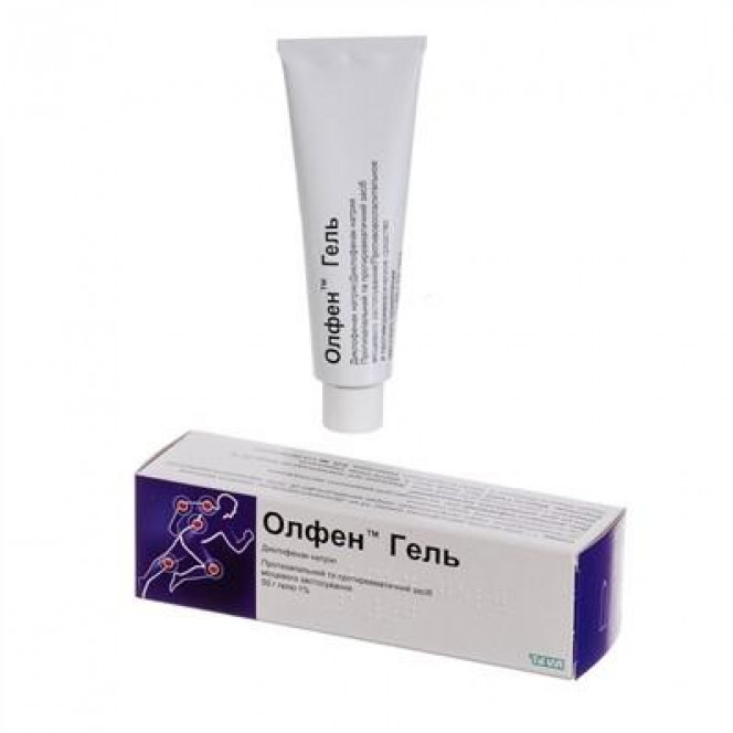 Olfen Hydrogel gel of 1%, 50 g